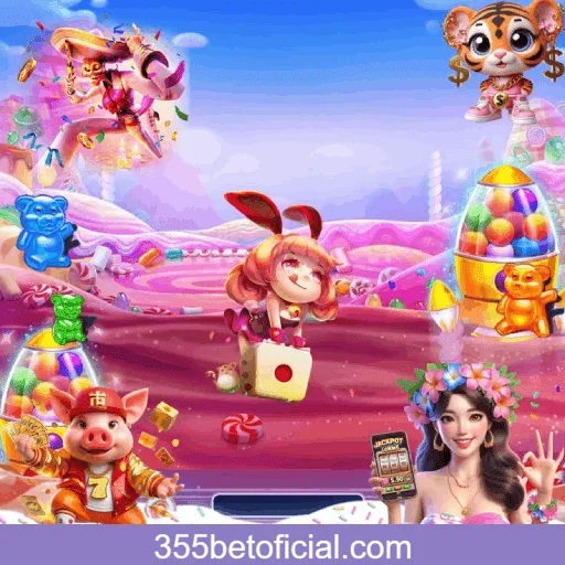 Imagem promovendo o app oficial da 355BET para mobile