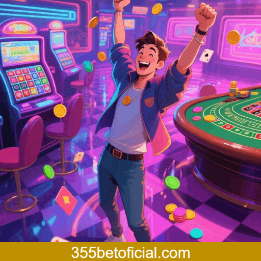 Exemplo de cashback detalhado demonstrando porcentagem de reembolso para apostadores da 355BET.