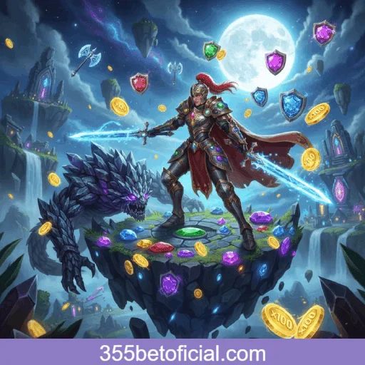 Banner promovendo todos os jogos disponíveis na 355BET